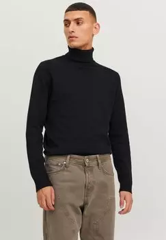 Свитер JJEEMIL ROLL NECK Jack & Jones, черный