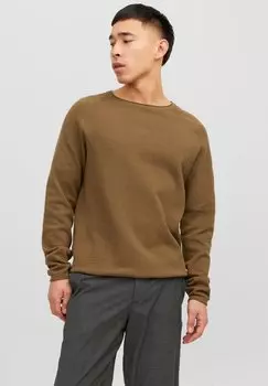 Свитер JJEHILL CREW NECK NOOS Jack & Jones, выдра