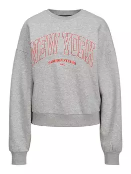 Свитер JJXX Sweatshirt JXMERLE, серый