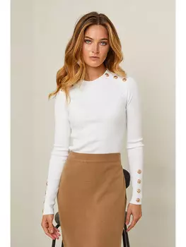 Свитер Josfine Acacia, белый