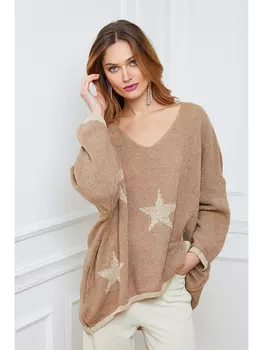 Свитер Josfine Elko, кэмел