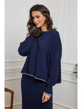 Свитер Josfine Ildo, темно-синий