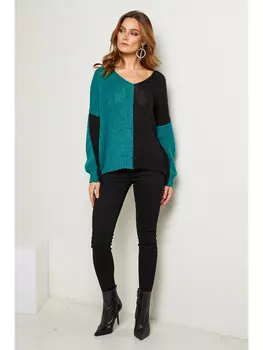 Свитер Josfine Josef, зеленый/черный