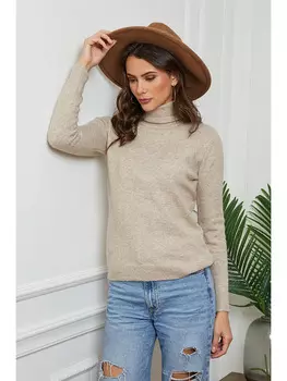 Свитер Josfine Rollkragen Mythe, бежевый