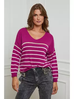 Свитер Josfine Talema, фиолетовый