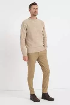 Свитер Josh с овальным вырезом Jack & Jones, бежевый