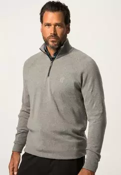 Свитер JP1880, меланжевый Dunkelgrau