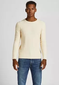 Свитер JPRBLUCARLOS CREW NECK Jack & Jones, шепот белый