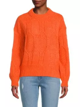 Свитер julia с вырезом на спине FRNCH Orange