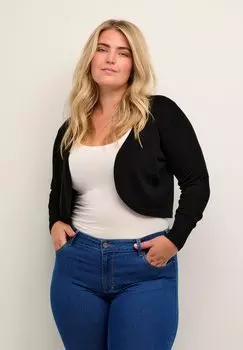 Свитер Kaffe Curve KCASTA ASTRID, цвет Black Deep