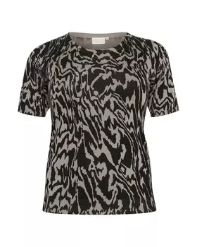 Свитер KAFFE CURVE Lizzy, черный