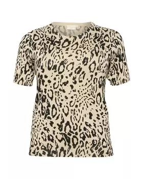 Свитер KAFFE CURVE Lizzy, песочный