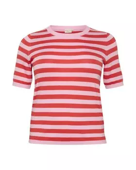 Свитер KAFFE CURVE Malia, розовый