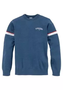 Свитер Kangaroos, пятнистый синий