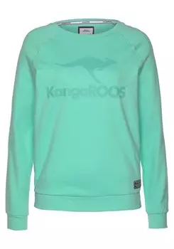 Свитер KangaROOS Sweatshirt, зеленый