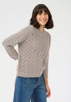 Свитер KANIKA SLEEVE Kaffe, бежевый
