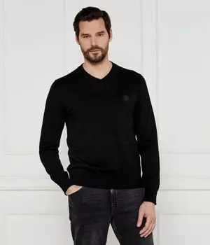 Свитер kanovano_v_s Regular fit Boss Orange, черный