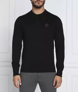 Свитер Канован Regular fit Boss Orange, черный