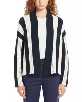 Свитер-кардиган Weekend 2 Gabon Open Weekend Max Mara, синий