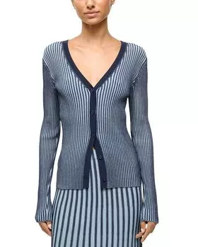 Свитер карго STAUD, синий