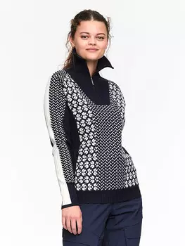 Свитер KARI TRAA, темно-синий