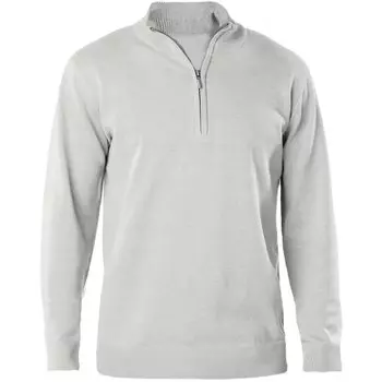 Свитер Kariban Half Zip, серый