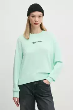 Свитер Karl Lagerfeld Jeans, зеленый