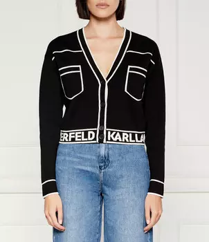 Свитер Karl Lagerfeld Regular Fit, черный