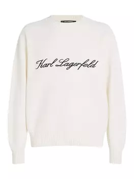 Свитер Karl Lagerfeld Sweater, экрю