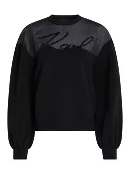 Свитер Karl Lagerfeld Sweatshirt, черный