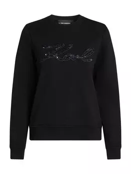 Свитер Karl Lagerfeld Sweatshirt, черный