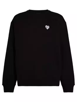 Свитер Karl Lagerfeld Sweatshirt HEART, черный