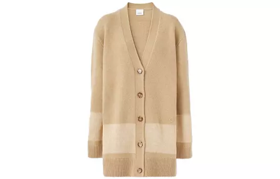 Свитер кашемировый Burberry женский, желтый