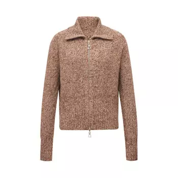 Свитер кашемировый Deep Breath, кофейный