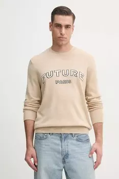 Свитер кашемировый From Future, бежевый