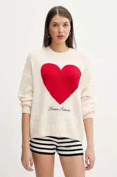 Свитер кашемировый From Future, бежевый