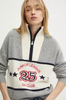 Свитер кашемировый From Future, серый