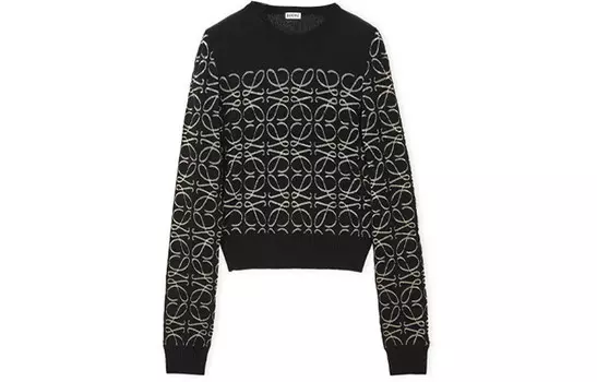 Свитер кашемировый Loewe женский, черный