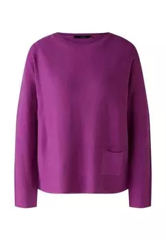 Свитер кейко Oui, фиолетовый