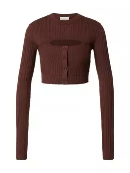 Свитер Kendall for ABOUT YOU Mary, темно-коричневый