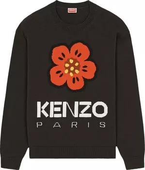 Свитер Kenzo Boke Flower Sweater 'Black', черный