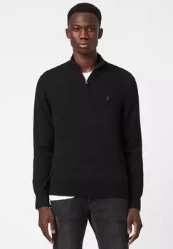 Свитер Kilburn Zip Funnel AllSaints, черный