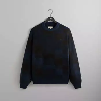 Свитер Kith Lewis Check Sweater, черный
