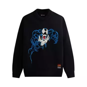 Свитер Kith x Marvel Venom Lewis Crewneck Sweater, черный