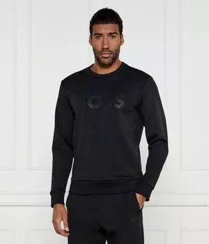 Свитер классный. Regular fit Boss Green, черный