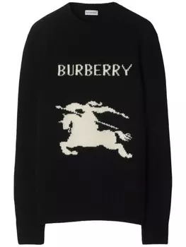 Свитер «Конный рыцарь» Burberry, черный