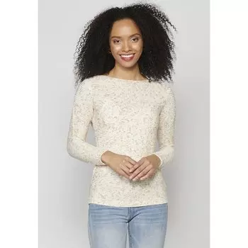 Свитер Koroshi 2312TR07 Boat Neck, белый