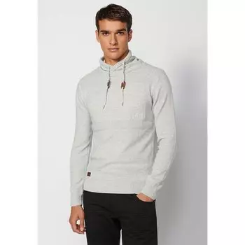 Свитер Koroshi 2321TR05 High Neck, серый