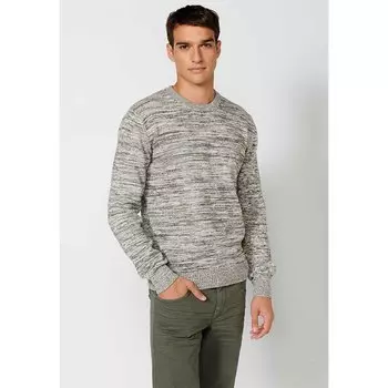 Свитер Koroshi 2321TR45 Round Neck, бежевый