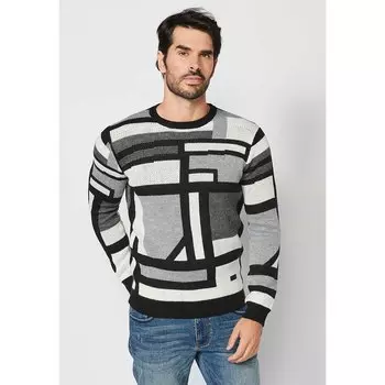 Свитер Koroshi 2321TR58 Round Neck, черный